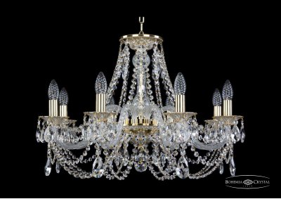 Люстра хрустальная Bohemia Ivele 1606/8/240IV/GW