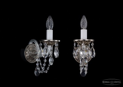 Светильник настенный бра Bohemia Ivele 1610/1/NB