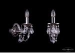 Светильник настенный бра Bohemia Ivele 1610/1/NB/Leafs