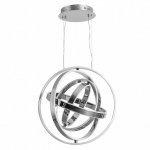 Люстра подвесная в виде колец Divinare 1612/02 SP-1 MIRROR