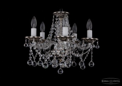 Люстра хрустальная Bohemia Ivele 1613/5/141/NB/Balls Люстра хрустальная Bohemia Ivele 1613/5/141/NB/Balls