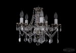 Люстра хрустальная Bohemia Ivele 1613/5/141/NB/Leafs