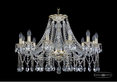 Люстра хрустальная Bohemia Ivele 1613/12/300IV/GW