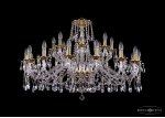 Люстра хрустальная большая Bohemia Ivele 1613/16+8/400/GB