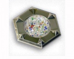 Светильник галогенный 16180 GQF MR16, цветное конфетти, сатин-никель