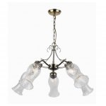 Люстра классическая 162/5 E14*40W Antique Brass Экономсвет