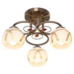 Потолочный светильник Экономсвет 1632A/3AB WT