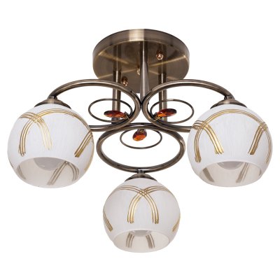 Потолочный светильник Экономсвет 1632A/3AB WT