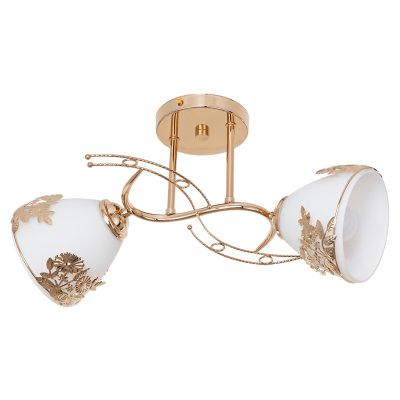 Потолочный светильник Экономсвет 163/2FGD WT+FGD