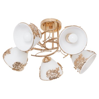 Потолочный светильник Экономсвет 163/5FGD WT+FGD