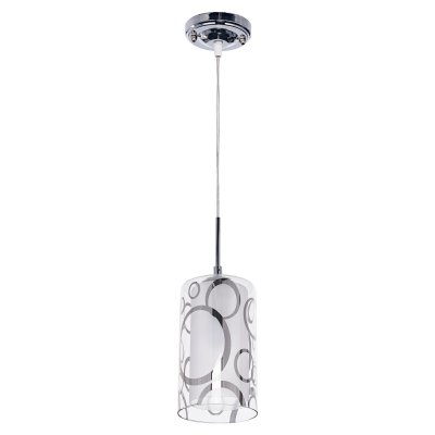 Подвесной светильник Экономсвет 164/1CR WT+CL