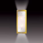 Светильник Сонекс 1647 желтый/хром Sakura