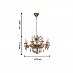 Люстра Favourite 1650-8P Teresia