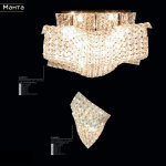 Люстра Citilux CL399191 Манта