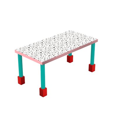 Обеденный стол Supertable Terrazzo