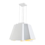 SLV 165451 SOBERBIA LED Pendelleuchte, eckig, weiss, 60 SMD LED, 26W, 2700K