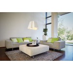 SLV 165451 SOBERBIA LED Pendelleuchte, eckig, weiss, 60 SMD LED, 26W, 2700K