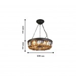 Подвесная люстра Favourite 1657-6P Amber