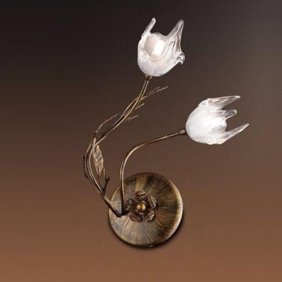 Светильник настенный бра Odeon light 1659/2wr PAULINA