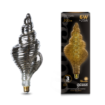 Лампа Gauss Filament TL120 6W 200lm 2400К Е27 gray flexible LED (166802008)