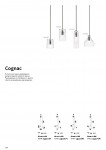 Подвесной светильник Ideal lux COGNAC-2 SP1 (167015)
