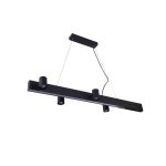 Реечный светильник с поворотными плафонами на широкой планке ATLEY ImperiumLoft 167297-26