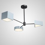 Светодиодная люстра DENIZA L3 Gray ImperiumLoft 167466-26