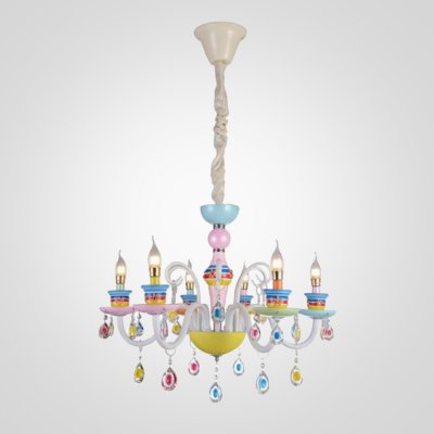 Разноцветная люстра TEATIME 6 ImperiumLoft 167615-26 Разноцветная люстра TEATIME 6 ImperiumLoft 167615-26