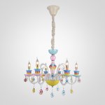 Разноцветная люстра TEATIME 6 ImperiumLoft 167615-26