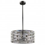 Люстра с декорированным хрусталем плафоном LEIT ImperiumLoft 167647-26