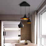 Потолочное крепление из металла треугольной формы CEILING MOUNT 10 ImperiumLoft 167826-26