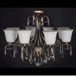 Подвесная люстра Arti Lampadari Borgese E 1.1.8.602 GB