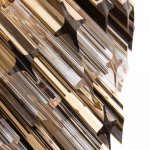 Люстра с тонированным хрусталем Divinare 1683/01 LM-7 FRIZZANTE