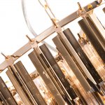 Люстра с тонированным хрусталем Divinare 1683/01 LM-7 FRIZZANTE