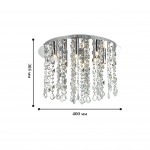 Люстра хрустальная потолочная Favourite 1684-8C