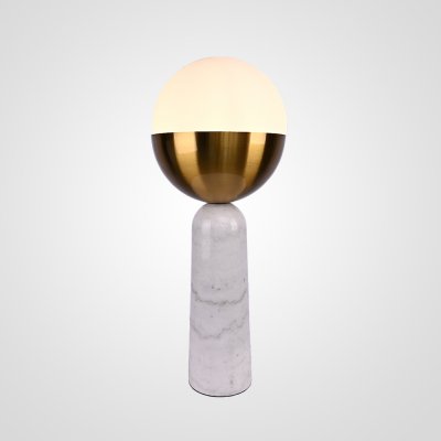 Настольная лампа Marble Globe White  ImperiumLoft 168474-22