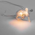 Настольная лампа Mouse Lying белый ImperiumLoft 168481-22