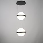 Подвесной светильник PALMA Wall lamp 2 шара ImperiumLoft 168490-22