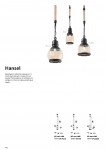 Подвесной светильник Ideal lux HANSEL SP1 SQUARE (168586)