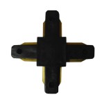 Соединительный крестооБра зный элемент черный Kink light 169,19