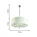 Подвесная люстра Favourite 1698-3P Snow