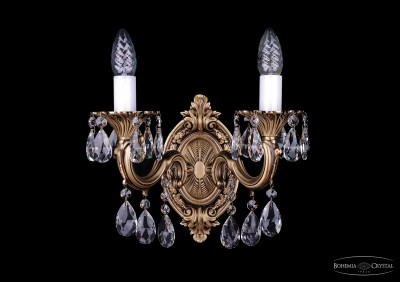 Светильник настенный бра Bohemia Ivele 1702B/2/175/B/FP Светильник настенный бра Bohemia Ivele 1702B/2/175/B/FP