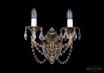 Светильник настенный бра Bohemia Ivele 1702B/2/175/C/GB