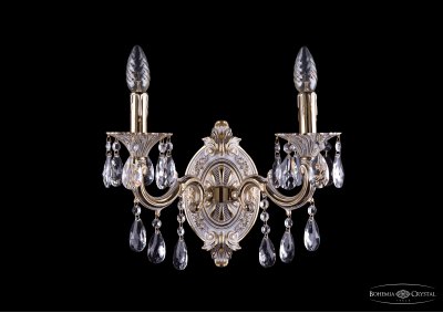 Светильник настенный бра Bohemia Ivele 1702B/2/175/B/GW Светильник настенный бра Bohemia Ivele 1702B/2/175/B/GW