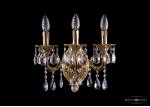 Светильник настенный бра Bohemia Ivele 1702B/2+1/175/A/G