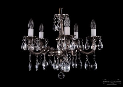 Люстра хрустальная Bohemia Ivele 1701/5/181/A/NB Люстра хрустальная Bohemia Ivele 1701/5/181/A/NB