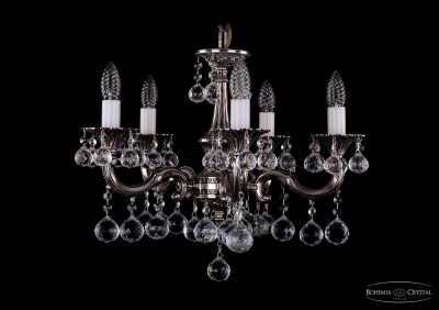 Люстра хрустальная Bohemia Ivele 1701/5/A/NB/Balls Люстра хрустальная Bohemia Ivele 1701/5/A/NB/Balls
