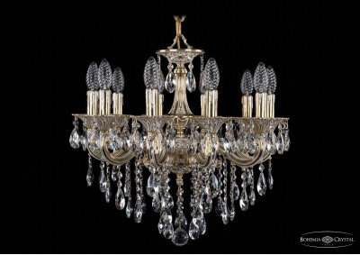 Люстра хрустальная Bohemia Ivele 1702/10/CK175IV/B/GW