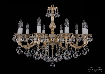 Люстра хрустальная Bohemia Ivele 1702/10/B/GW/Balls