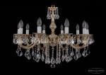 Люстра хрустальная Bohemia Ivele 1702/10/B/GW/Leafs